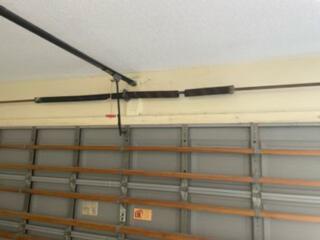 Modern garage door installation in Miami residential area