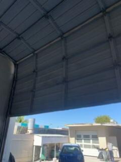 Garage door repair and maintenance work