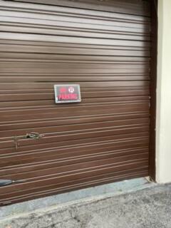 New garage door installed