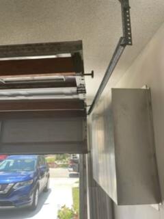 Garage door service completed